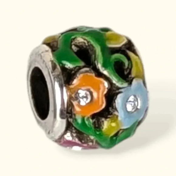 (2/$20) 8mm Brighton Flower Child Bead Charm - Picture 3 of 5